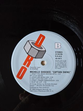 Vinilo Michelle Shocked - Captain Swing