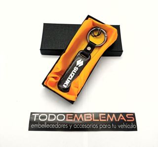 LLAVERO DE CARBONO SUZUKI IDEAL PARA REGALO