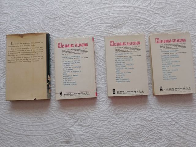 LOTE LIBROS BRUGUERA GRANDES AVENTURAS