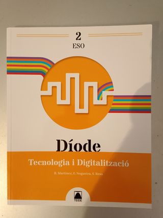 Libro Tecnologia 2 ESO Isbn 9788430756537