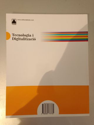Libro Tecnologia 1 ESO. ISBN 9788430773732