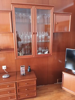 Mueble de salón modular panelado