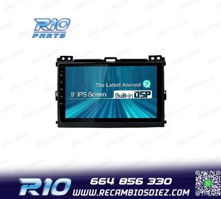 RADIO GPS ANDROID 12 PARA TOYOTA LAND CRUISER 02-09