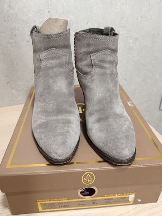 Botines ASH grises talla 36