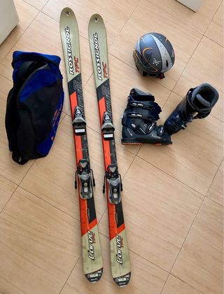 Esquís Rossignol Carve TPC con fijaciones