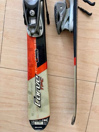 Esquís Rossignol Carve TPC con fijaciones
