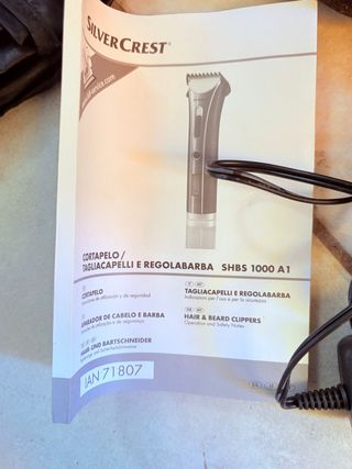 Tagliacapelli e Regolabarba Silvercrest SHBS 1000