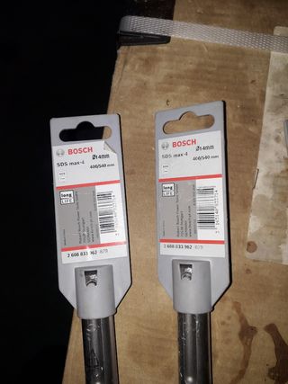 Brocas Hormigón Bosch SDS Max y Plus  