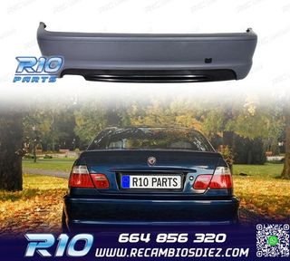 PARAGOLPES TRASERO BMW E46 COUPE CABRIO 98-06 LOOK M