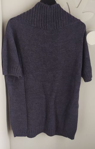 Cardigan tg. 44 in alpaca e lana merinos