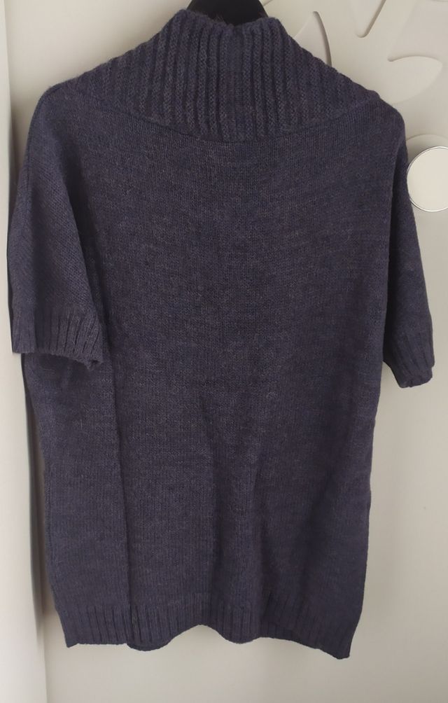 Cardigan tg. 44 in alpaca e lana merinos