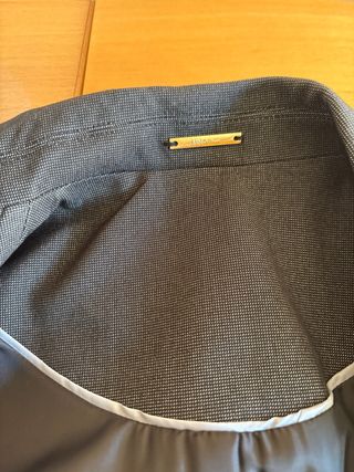 Americana Mango Talla L Gris Nueva sin etiquetas 