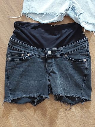Shorts premamá vaqueros (2 unidades)
