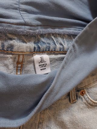 Shorts premamá vaqueros (2 unidades)