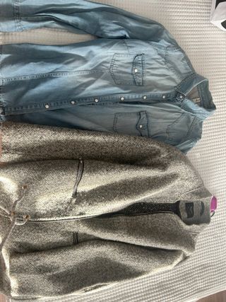 Pack Ropa Mujer: Camisa Denim y Chaqueta