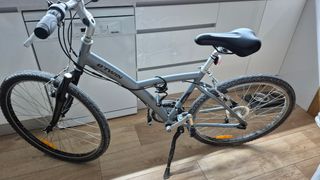 Bicicleta de adulto BTWIN gris