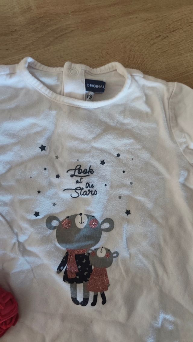 Set 3 pezzi bimba 6/9 mesi 74 cm