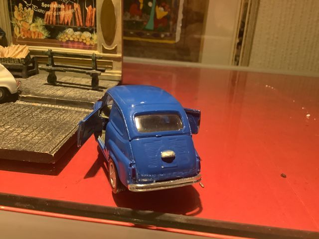 3 Coches Seat/Fiat 600 1/43 Norev Guisval Sólido.