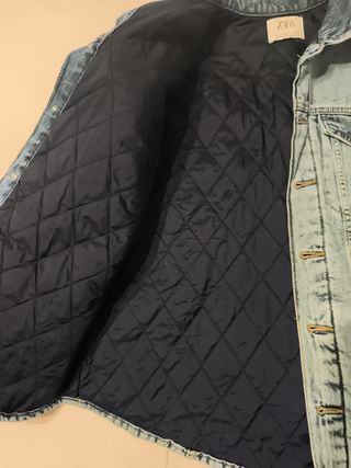 Chaqueta vaquera Zara azul