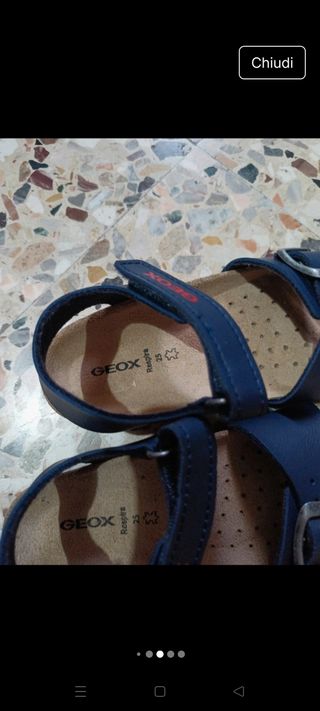 Sandali Geox Bambino Blu nr 25