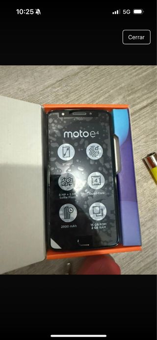 Motorola Moto E4 16GB Negro