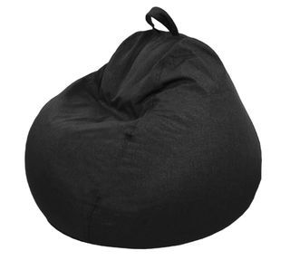 Puff pera negro 105x85 nuevo