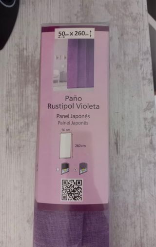 Paneles Japoneses Harkisol Lila 50x270cm