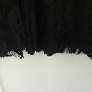 Minigonna pizzo nera taglia S