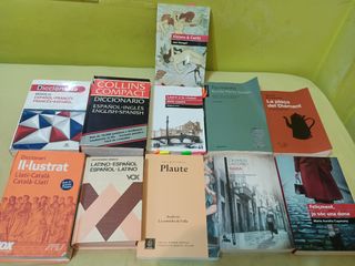 Diccionarios y libros de bachillerato