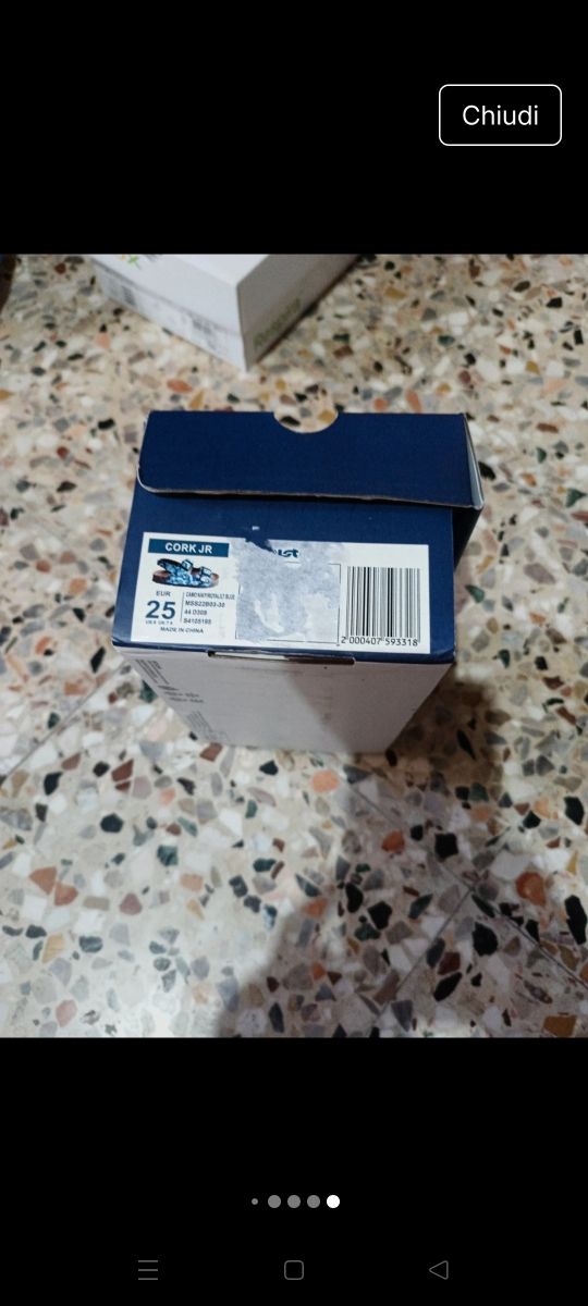 Sandali bambino camouflage blu nr  25