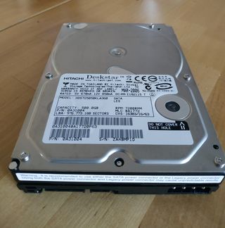 Disco Duro Hitachi Deskstar 500GB nuevo