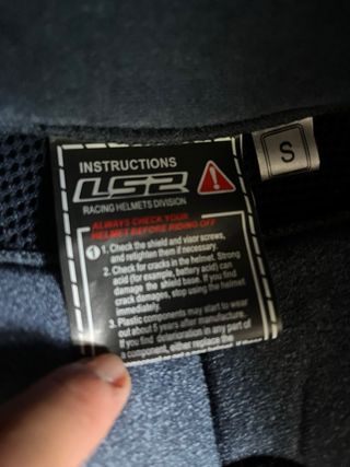 Casco Moto Retro Vintage LS2 Talla S