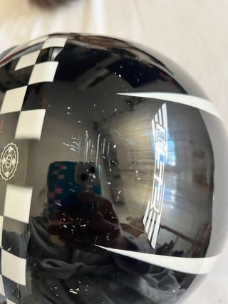 Casco Moto Retro Vintage LS2 Talla S