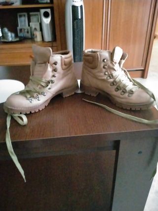 Botas de montaña mujer Talla 36 Beige