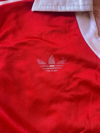 Camiseta adidas vintage original 70s/80s Roja