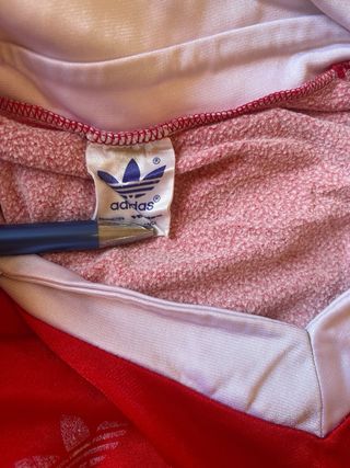 Camiseta adidas vintage original 70s/80s Roja