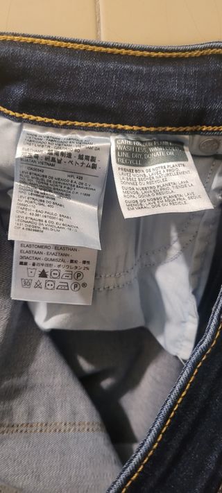Levi's Jeans azules elasticos
