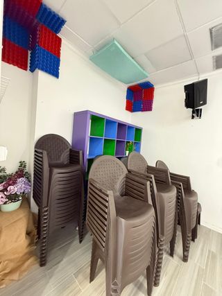 Sala de eventos de 120m2