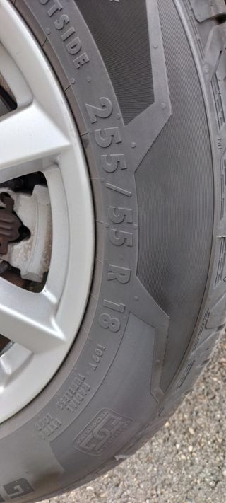 Neumáticos 255/55 R18