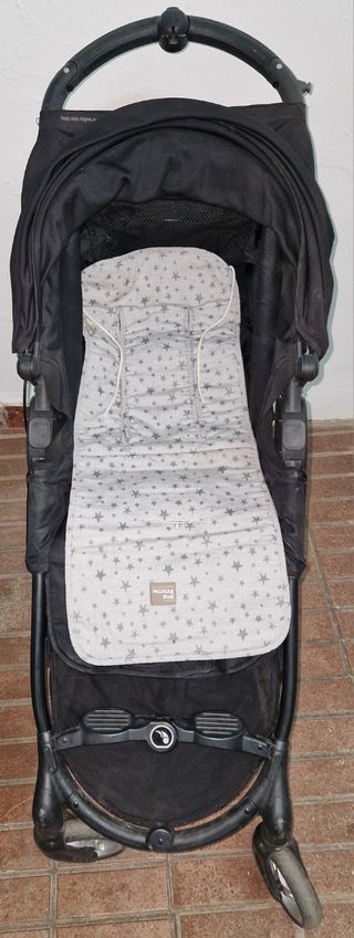 Silla de paseo plegable negra. City miny Zip 2 