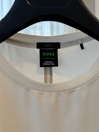 Maglia bianca BOSS x Berrettini TENNIS - Taglia M