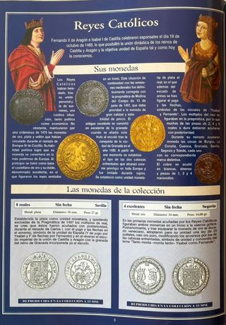 Moneda Reyes Católicos Reproduccion Baño Plata