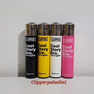 Accendini Clipper Set 4 Pezzi