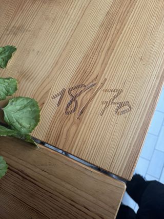 2 Mesas 18/70 con Sillas del Ikea 