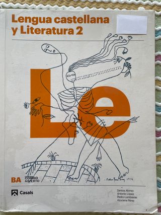 LIBRO 2 BACHILLERATO POR 15 €