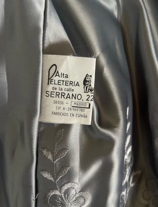 Chaqueta de zorro marrón
