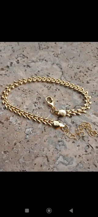 Bracciale donna placcato oro