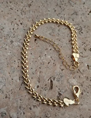 Bracciale donna placcato oro