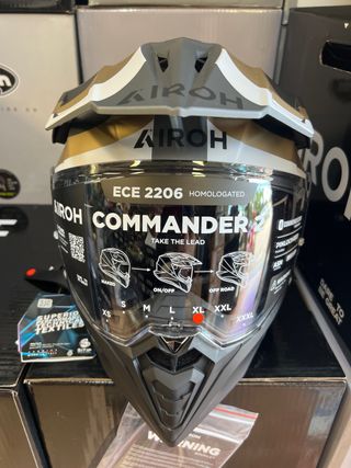 Casco moto XL Airoh Commander 2