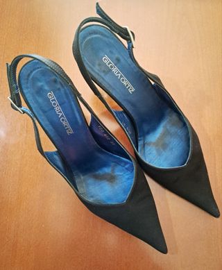Zapatos Gloria Ortiz Talla 37 Negros